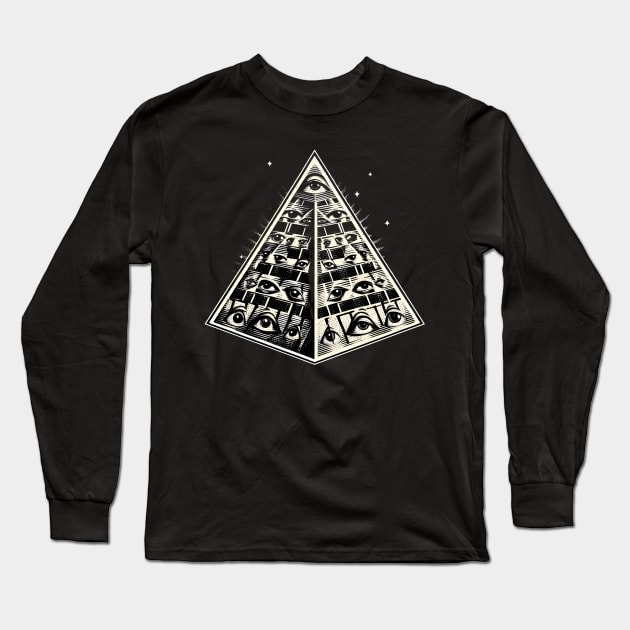 conspiracy Long Sleeve T-Shirt by vaporgraphic